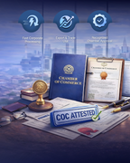 Chamber of Commerce + MEA Apostille on Power of Attorney, Business and Commercial Documents