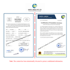 Any Indian language to English Certified Translation of Birth Certificate, Marriage Certificate and other Documents